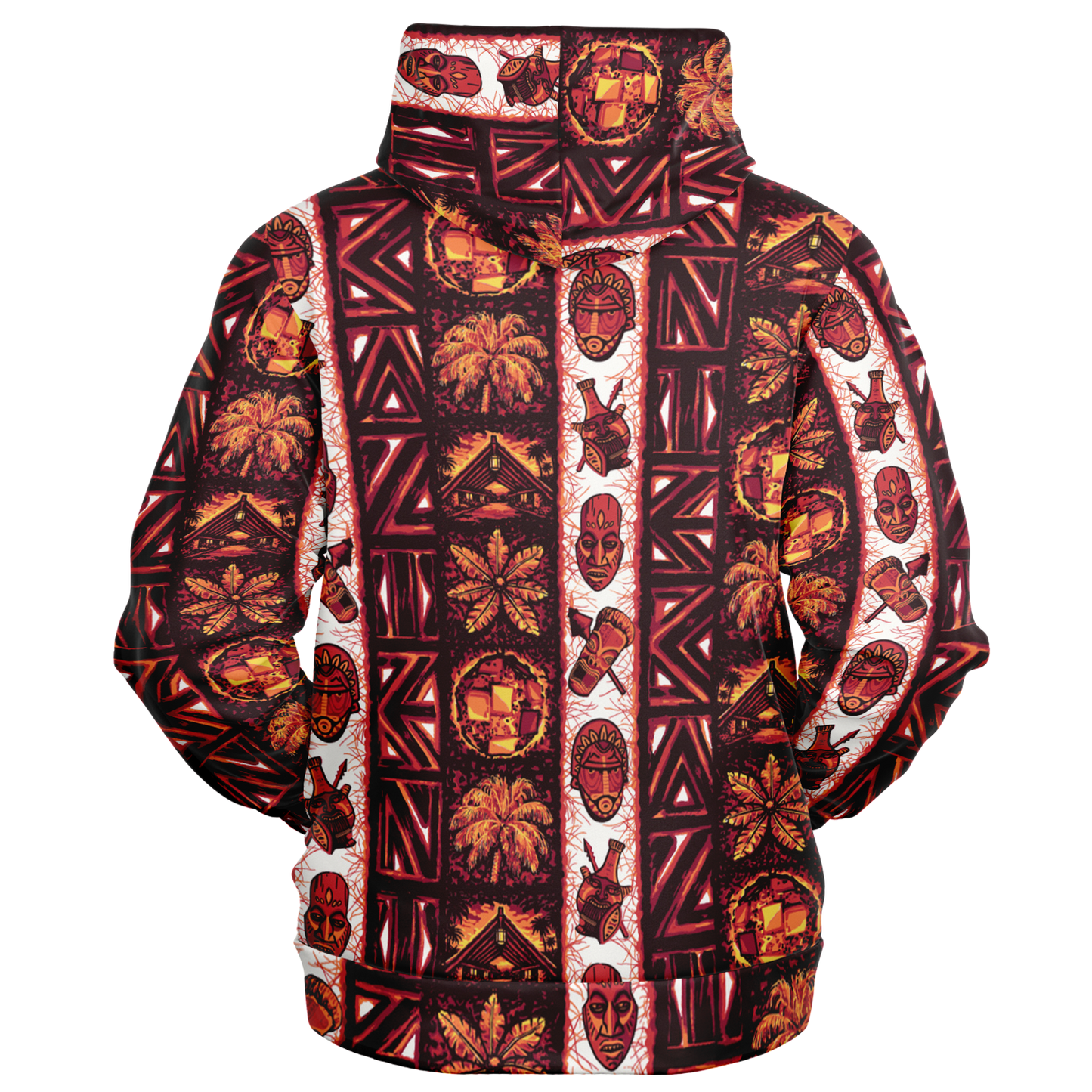The Aloha Hoodie – Caliente: Red