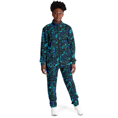 The Aloha Tracksuit – Shelter Island Tapa: Midnight Lagoon