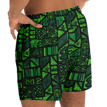 Swim Trunks – Shelter Island Tapa: Fern Grotto