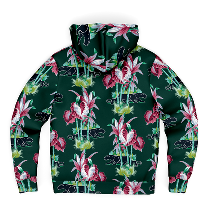 The Aloha Sherpa-Lined Hoodie – Jungle Cat: Dark Green