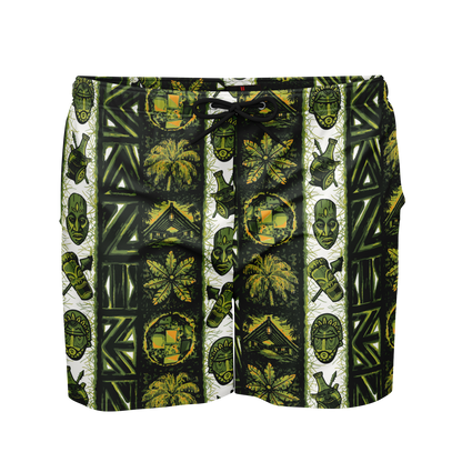 Swim Trunks – PLUS SIZE– Caliente: Green