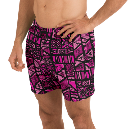 Swim Trunks – Shelter Island Tapa: Dragon Fruit