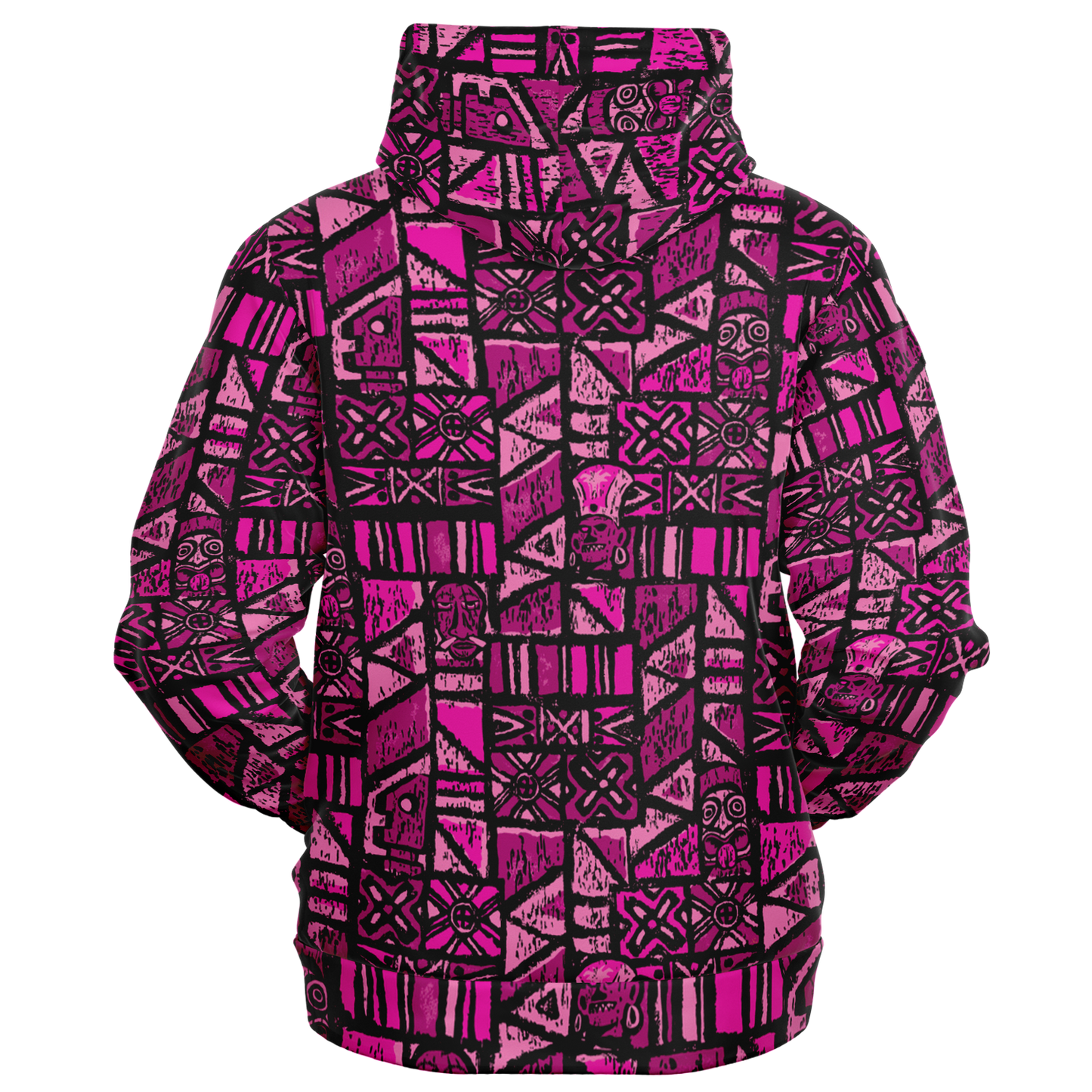 The Aloha Hoodie – Shelter Island Tapa: Dragon Fruit