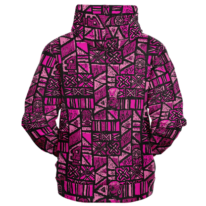 The Aloha Hoodie – Shelter Island Tapa: Dragon Fruit