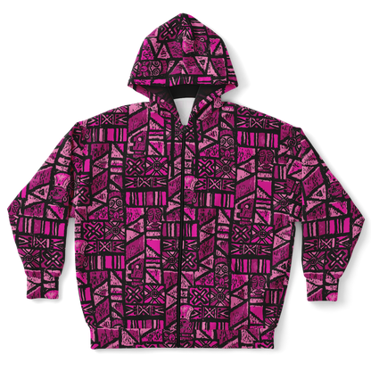 The Aloha Hoodie - PLUS-SIZE – Shelter Island Tapa: Dragon Fruit
