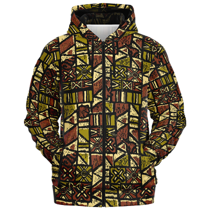 The Aloha Hoodie – OG Tapa: Jungle Trail