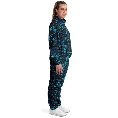 The Aloha Tracksuit – Shelter Island Tapa: Midnight Lagoon