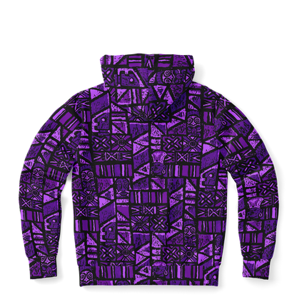 The Aloha Hoodie – Shelter Island Tapa: Passion Flower