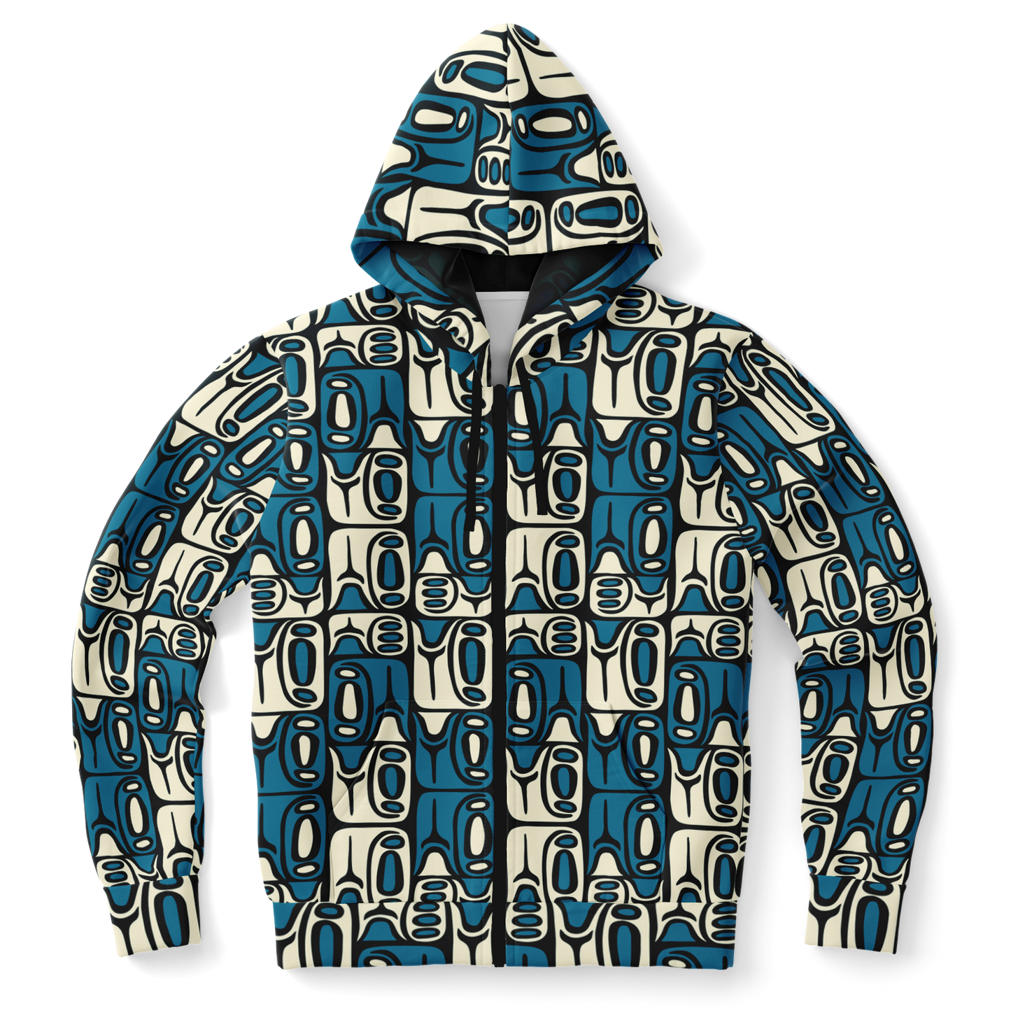 The Aloha Hoodie – Circa70: Blue+White
