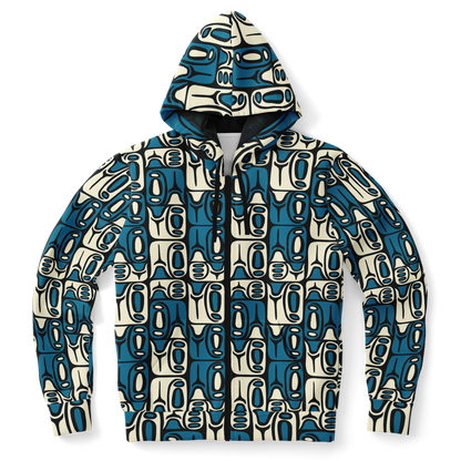 The Aloha Hoodie – Circa70: Blue+White