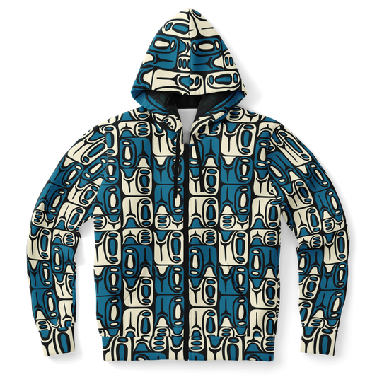 The Aloha Hoodie – Circa70: Blue+White
