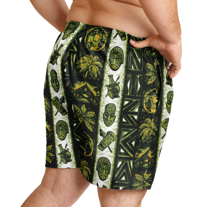 Swim Trunks – PLUS SIZE– Caliente: Green