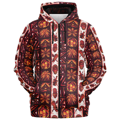 The Aloha Hoodie – Caliente: Red