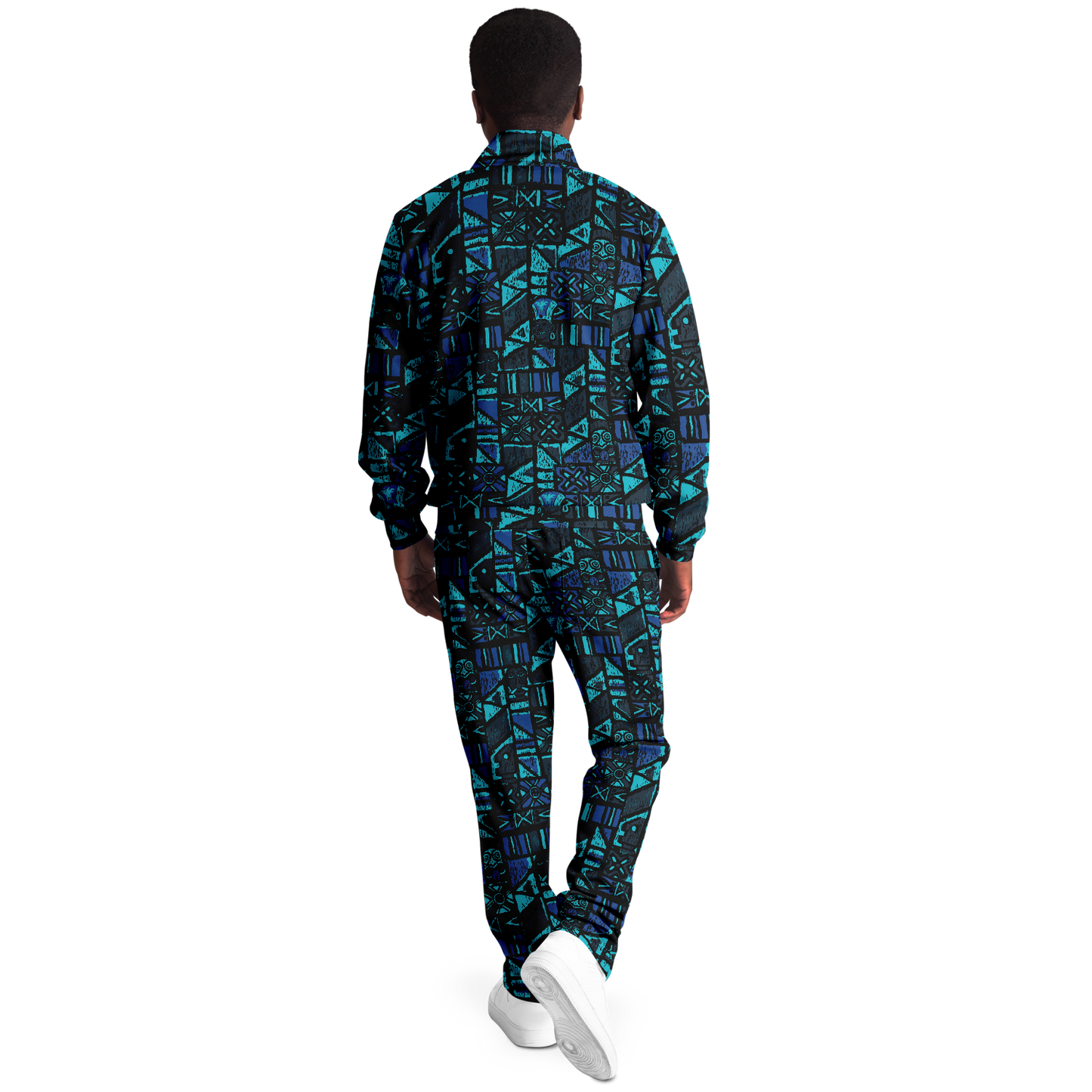 The Aloha Tracksuit – Shelter Island Tapa: Midnight Lagoon