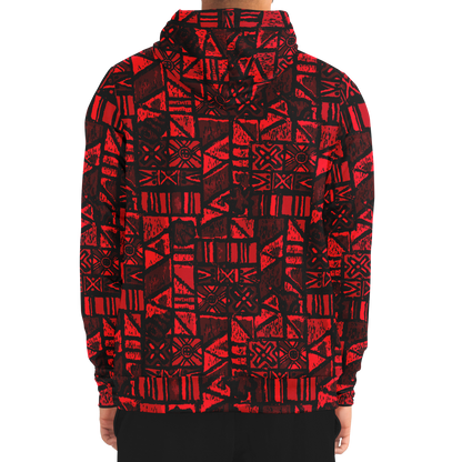 The Aloha Hoodie – OG Tapa: Lava Flow