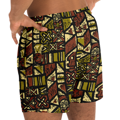 Swim Trunks – Shelter Island Tapa: Jungle Trail
