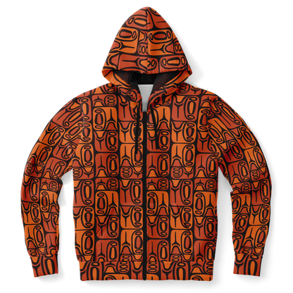 The Aloha Hoodie – Circa70: DkOrange+LtOrange