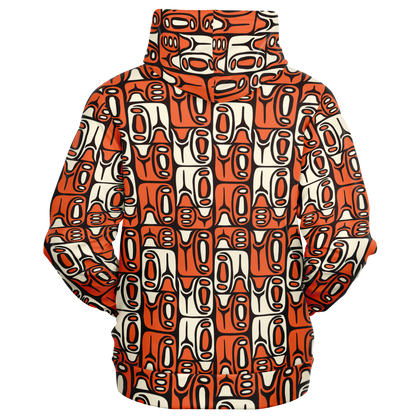 The Aloha Hoodie – Circa70: Orange+White