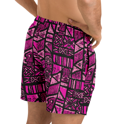 Swim Trunks – Shelter Island Tapa: Dragon Fruit