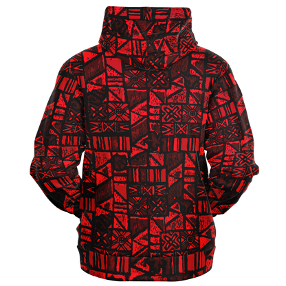 The Aloha Hoodie – OG Tapa: Lava Flow