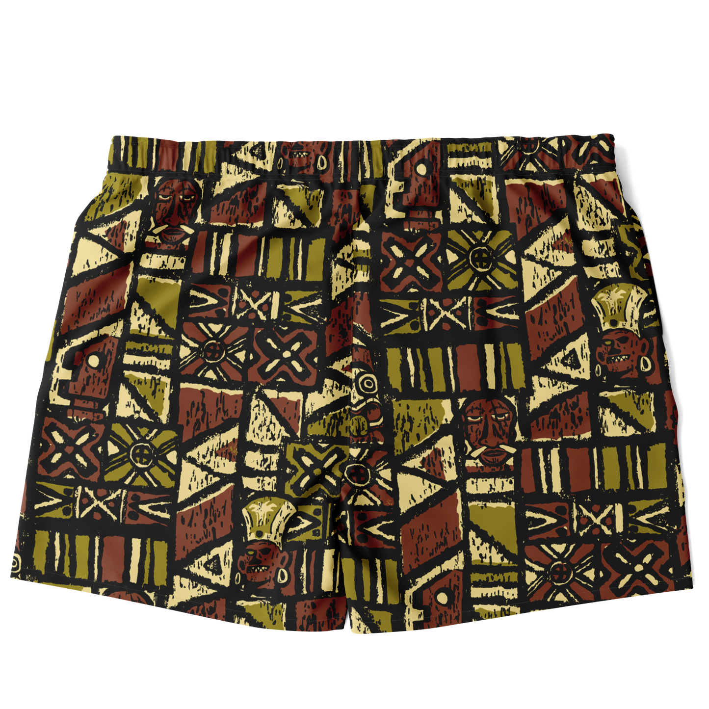 Swim Trunks – PLUS SIZE – Shelter Island Tapa: Jungle Trail