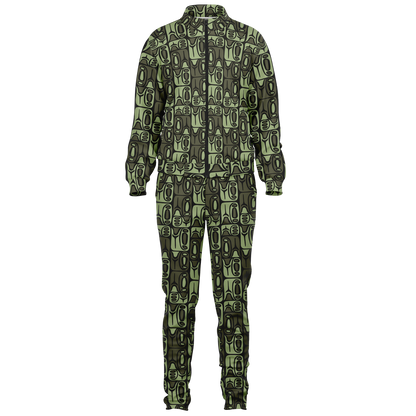 The Aloha Tracksuit – Circa70: DkGreen+LtGreen