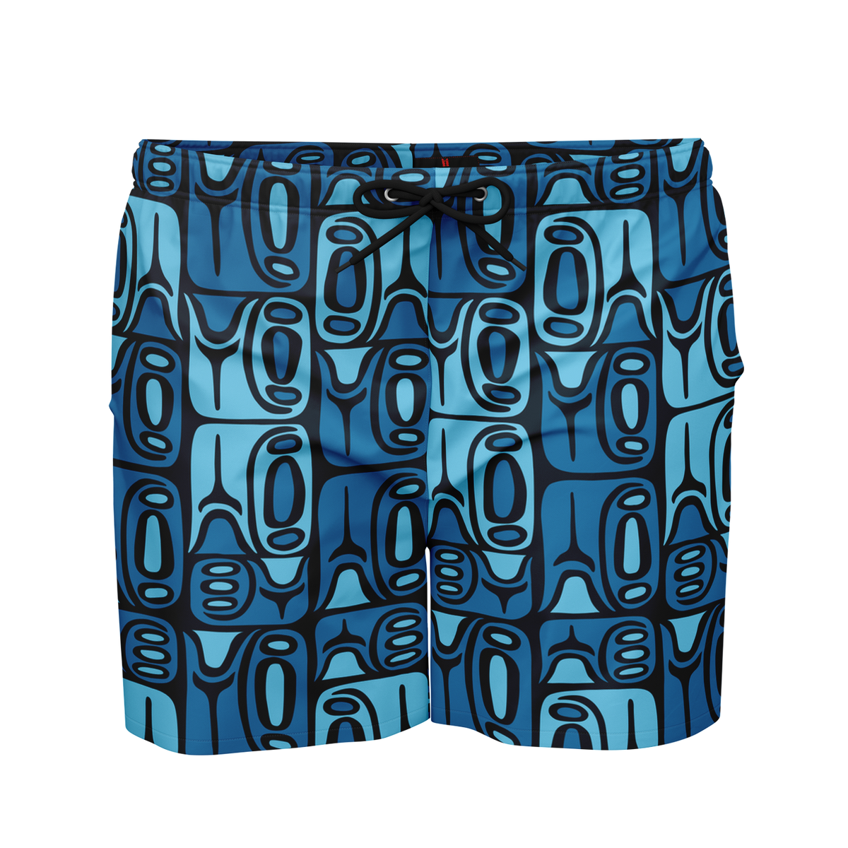 Swim Trunks – PLUS SIZE – Circa70: Dark Blue+Light Blue