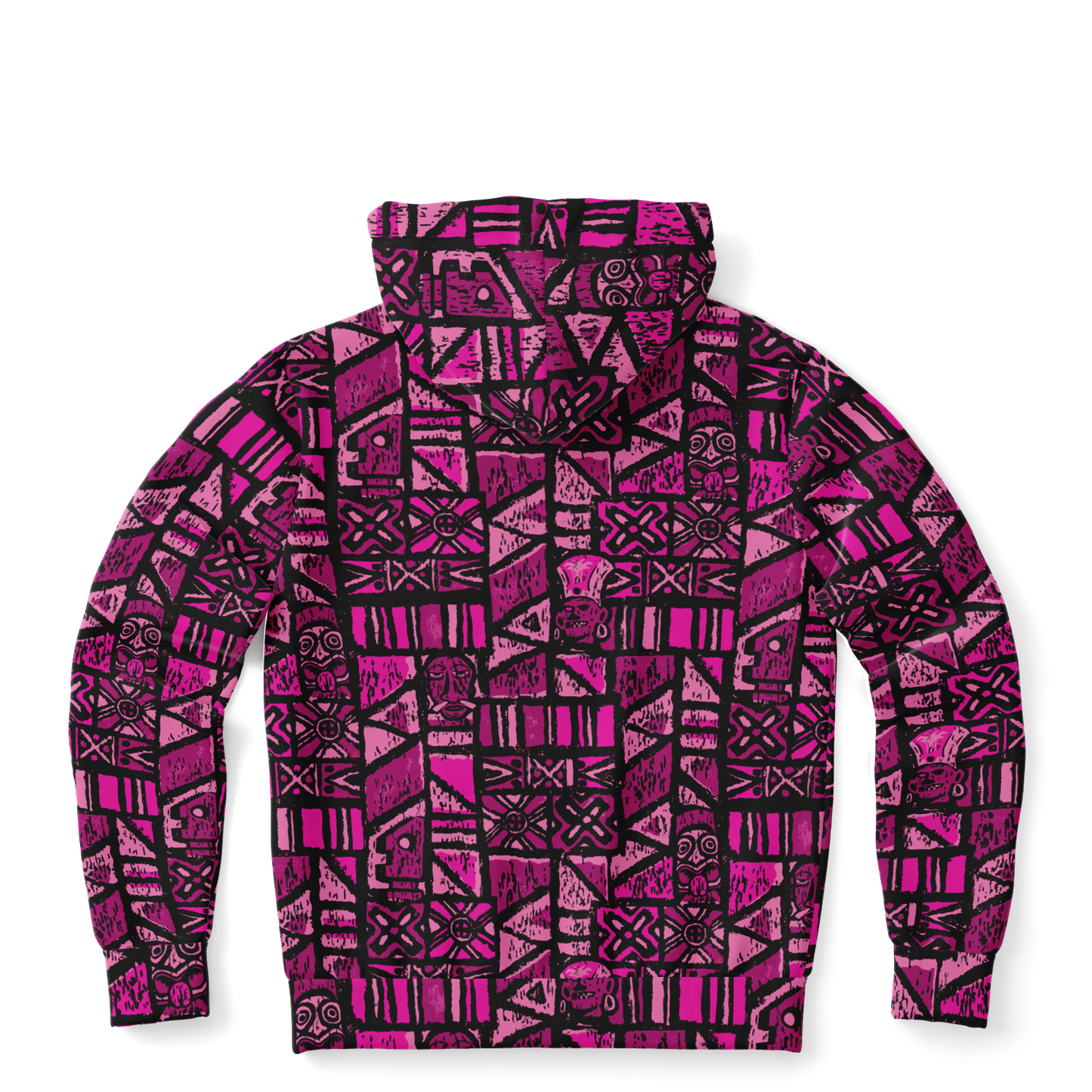 The Aloha Hoodie – Shelter Island Tapa: Dragon Fruit