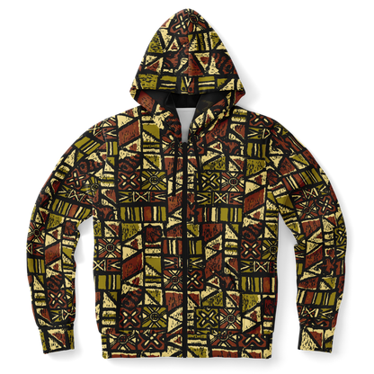 The Aloha Hoodie – OG Tapa: Jungle Trail