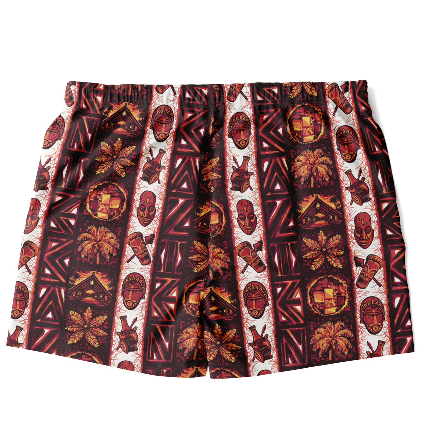 Swim Trunks – PLUS SIZE– Caliente: Red