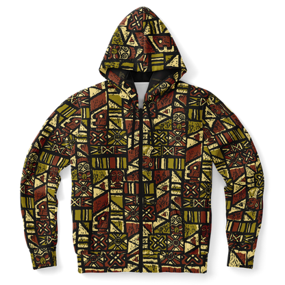 The Aloha Hoodie – Shelter Island Tapa: Jungle Trail