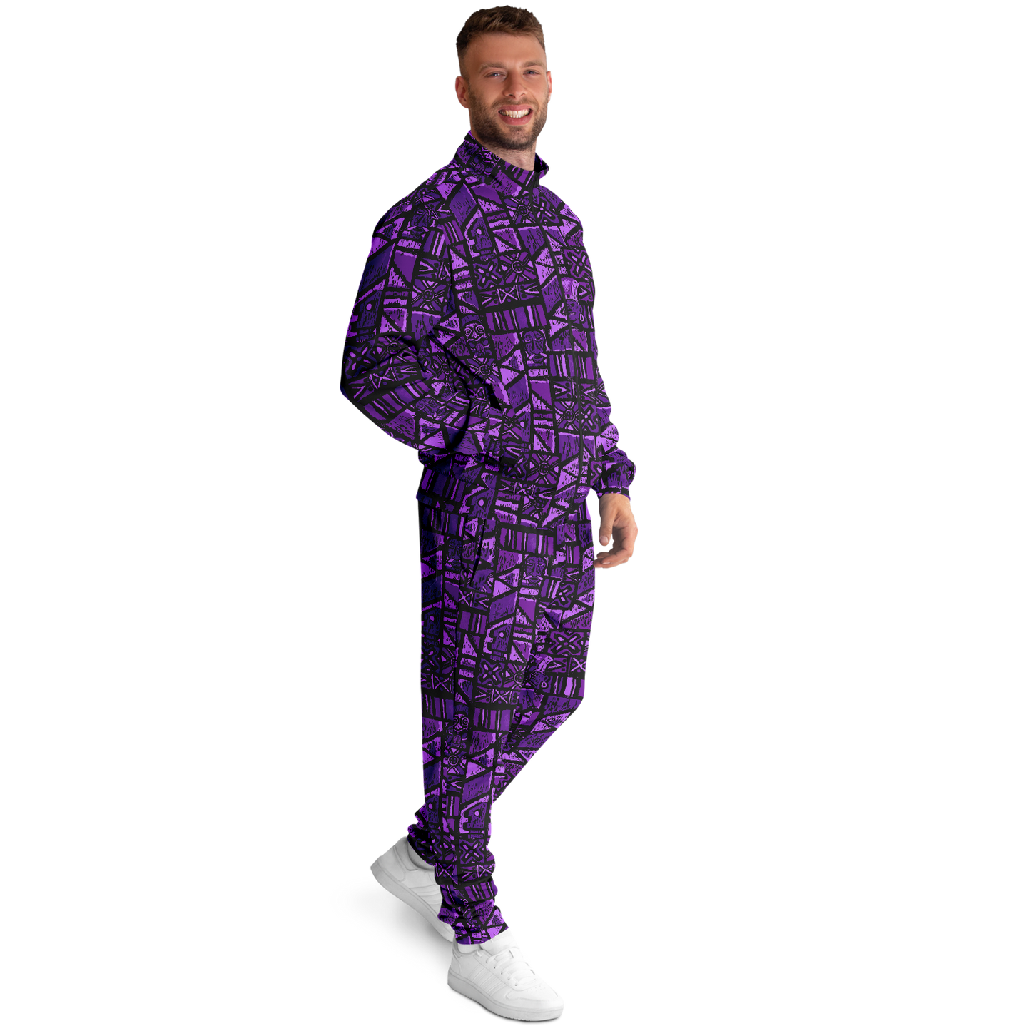 The Aloha Tracksuit – Shelter Island Tapa: Passion Flower