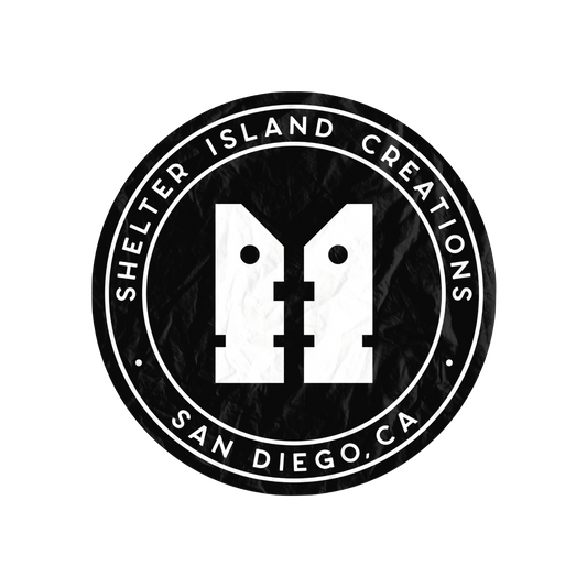 The Round Beach Towel - Shelter Island Creations - Logo