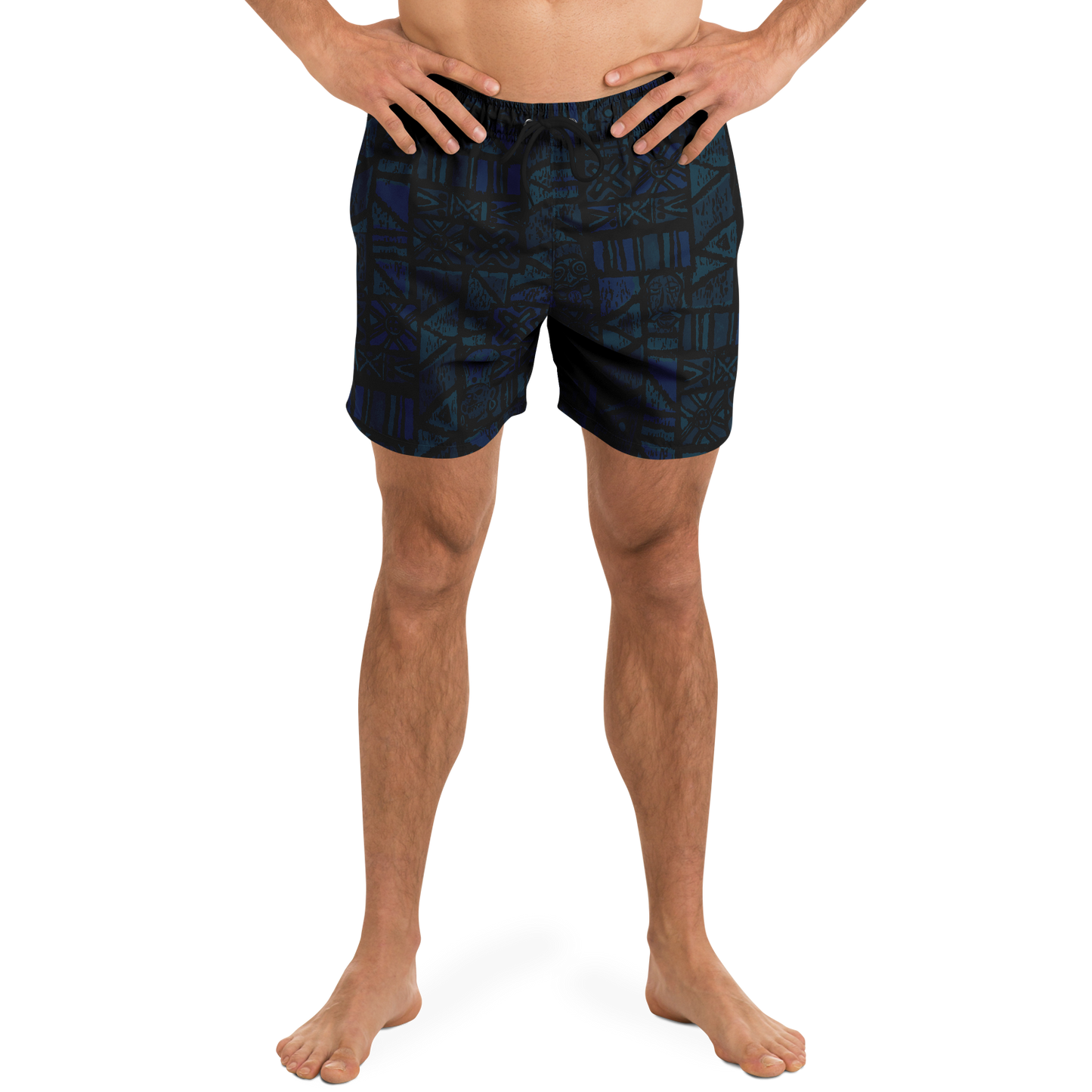 Swim Trunks – Shelter Island Tapa: Midnight Lagoon DARK