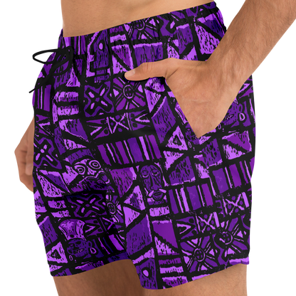 Swim Trunks – Shelter Island Tapa: Passion Flower