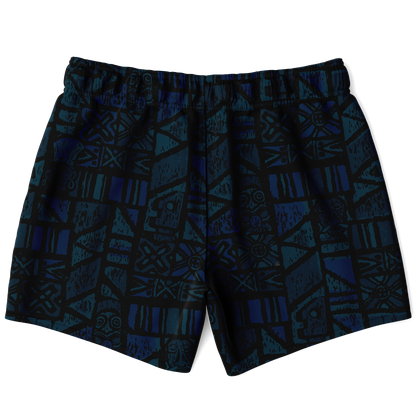 Swim Trunks – Shelter Island Tapa: Midnight Lagoon DARK