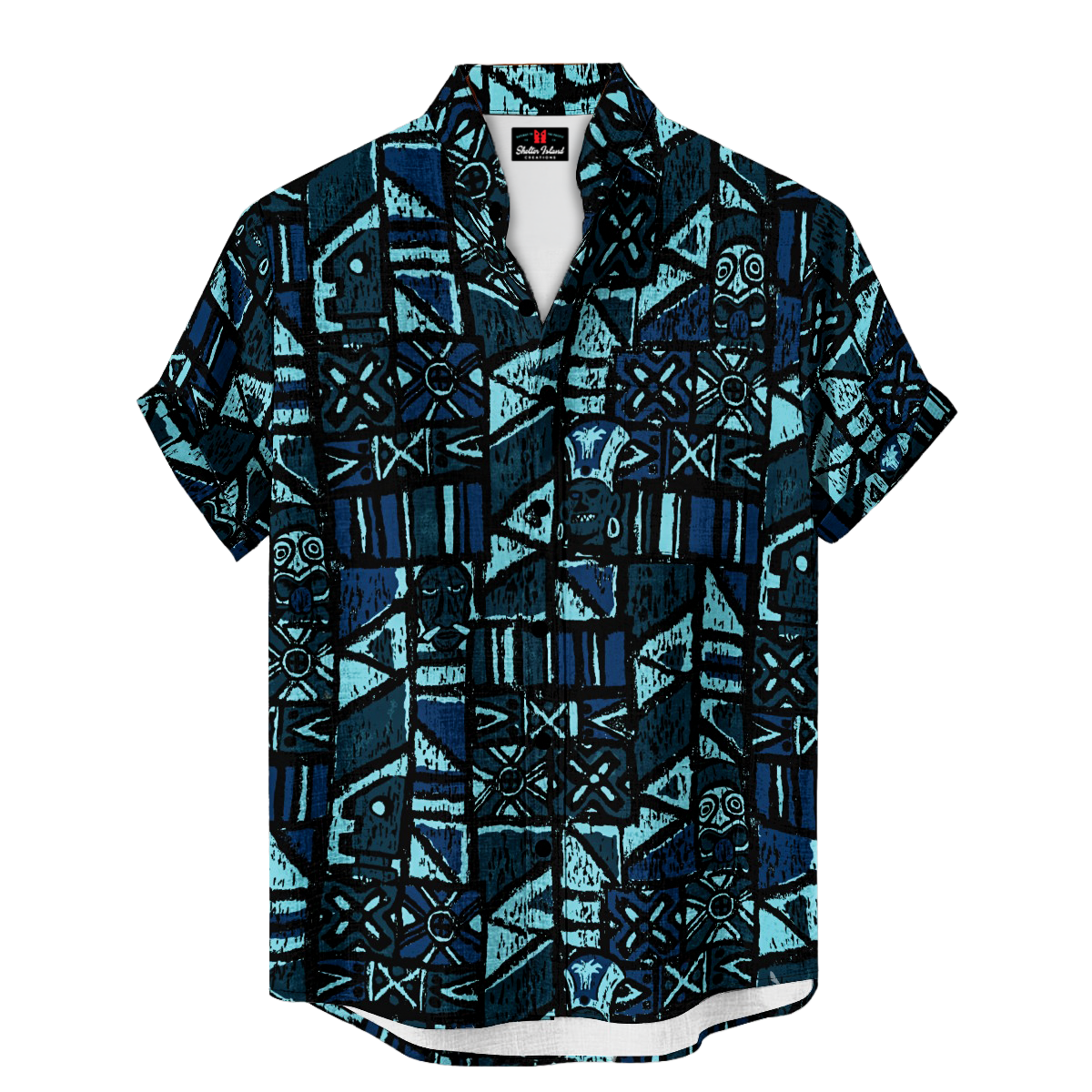 Bartender Shirt – Shelter Island Tapa: Blue