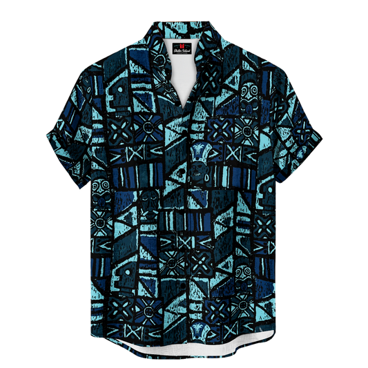 Bartender Shirt – Shelter Island Tapa: Blue