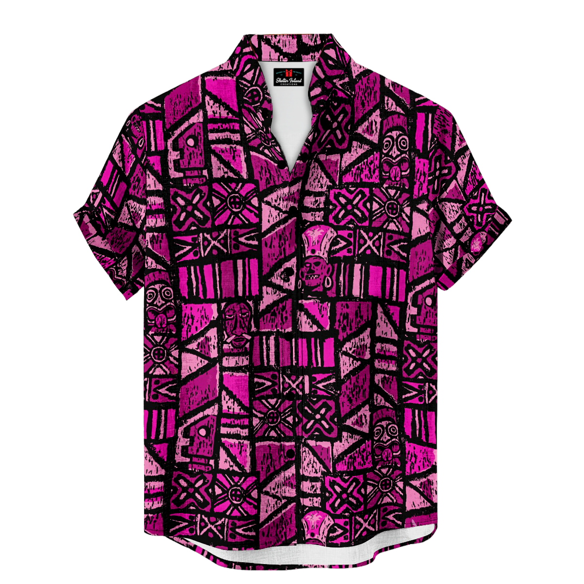 Bartender Shirt – Shelter Island Tapa: Pink