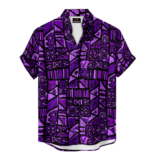 Bartender Shirt – Shelter Island Tapa: Purple