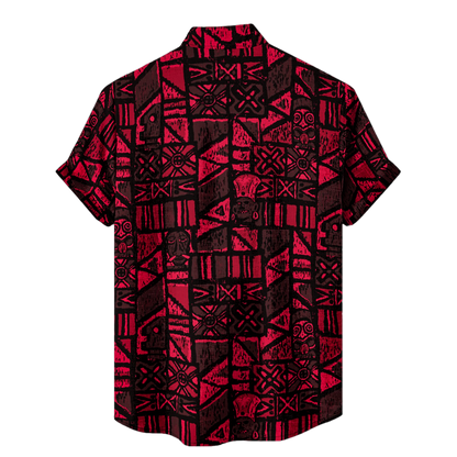 Bartender Shirt – Shelter Island Tapa: Red