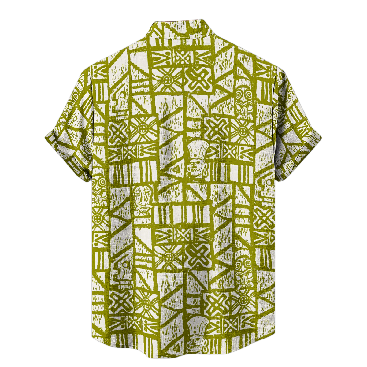 Bartender Shirt – Shelter Island Tapa: White+Olive
