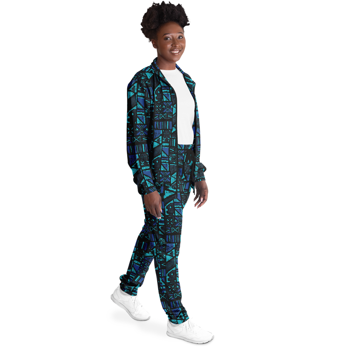 The Aloha Tracksuit – Shelter Island Tapa: Midnight Lagoon