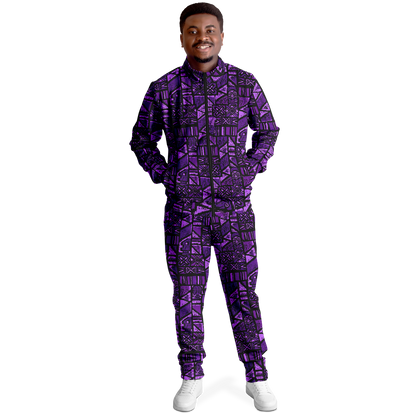 The Aloha Tracksuit – Shelter Island Tapa: Passion Flower