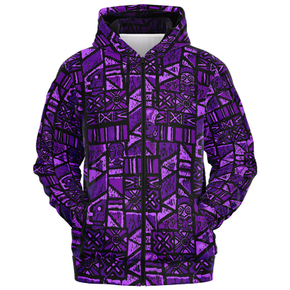 The Aloha Hoodie – Shelter Island Tapa: Passion Flower