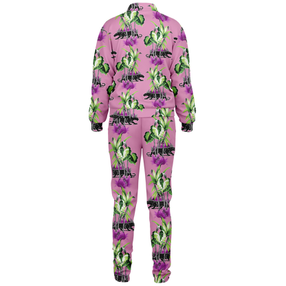 The Aloha Tracksuit – Jungle Cat: Pink+Black
