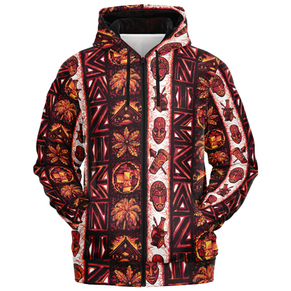 The Aloha Hoodie – Caliente: Red