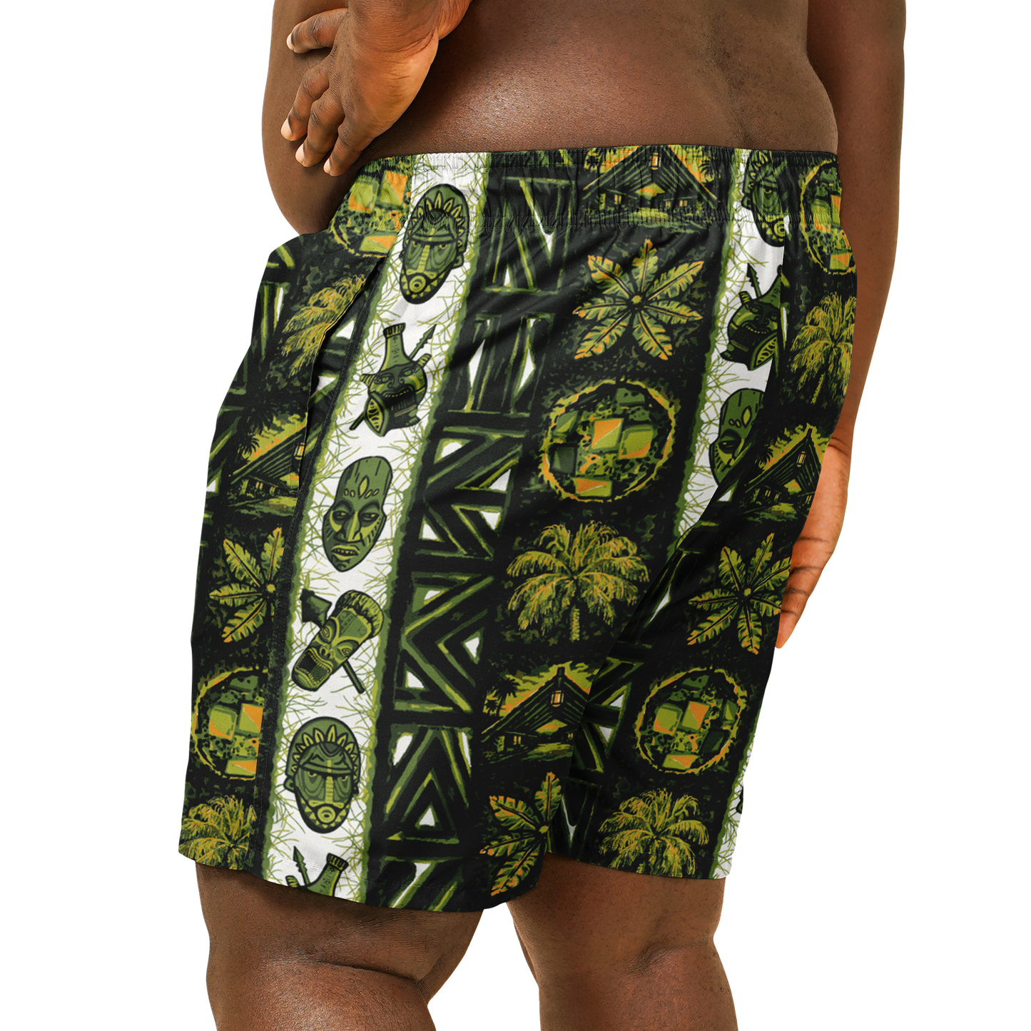 Swim Trunks – PLUS SIZE– Caliente: Green