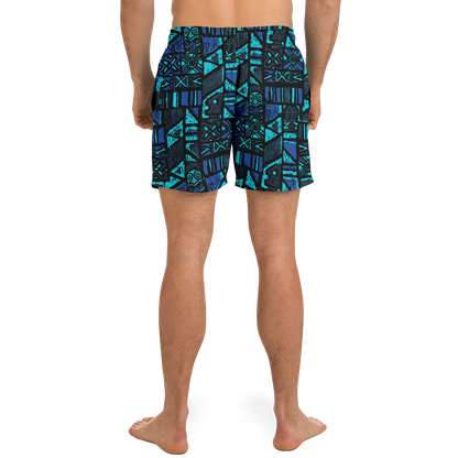 Swim Trunks – Shelter Island Tapa: Midnight Lagoon