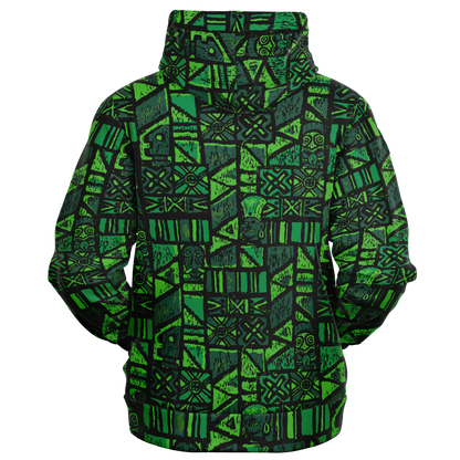 The Aloha Hoodie – Shelter Island Tapa: Fern Grotto